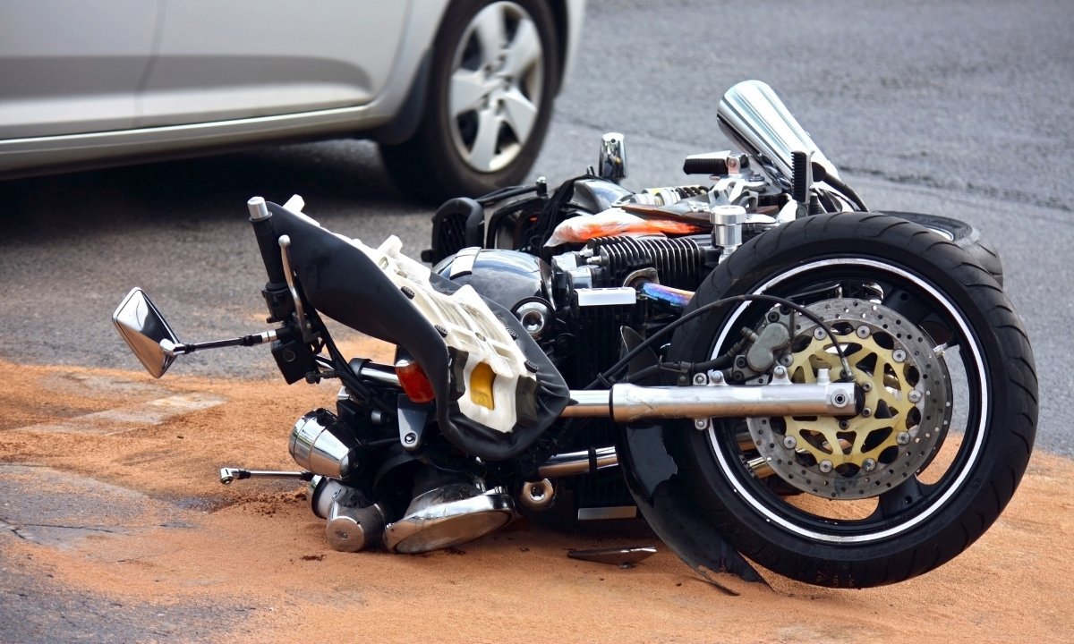 Motorcycle Accident with car