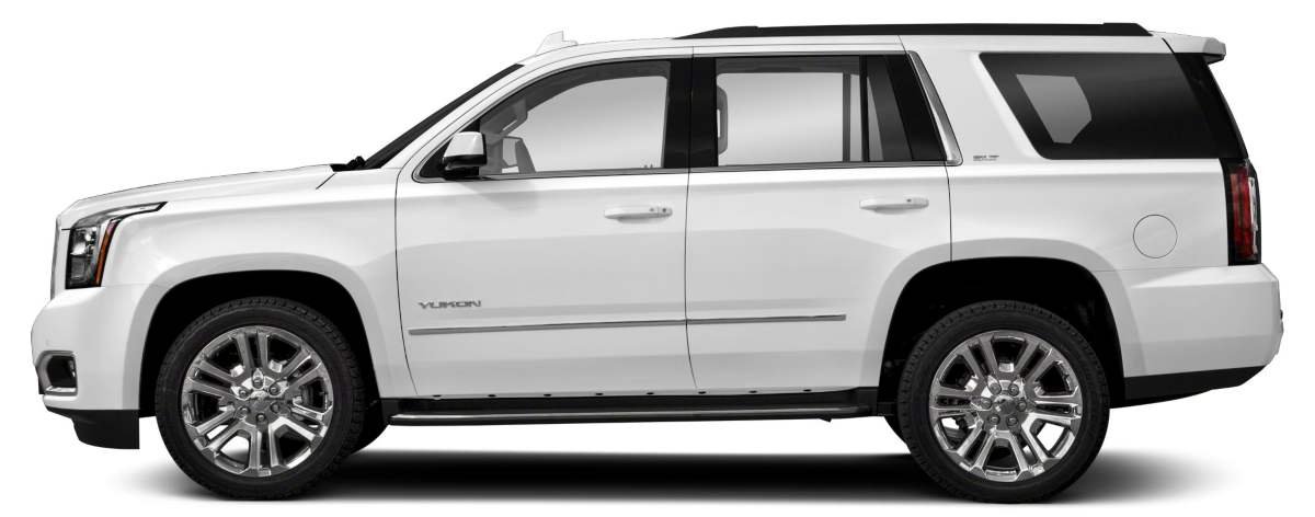 What is an SUV - White Chevrolet Tahoe Side View