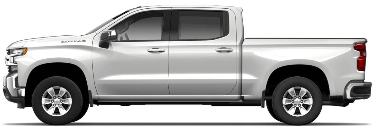 Types of vehicles - pickup truck side view