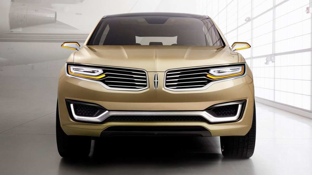 Are Lincolns Good Cars -- Front view of Lincoln Concept Car