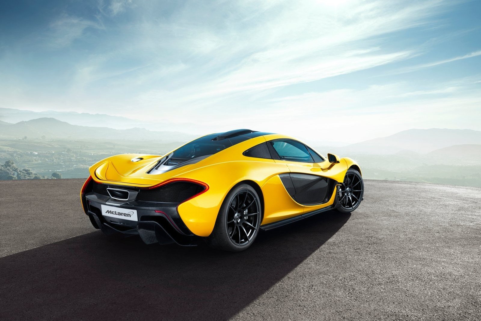 mclaren pull back car